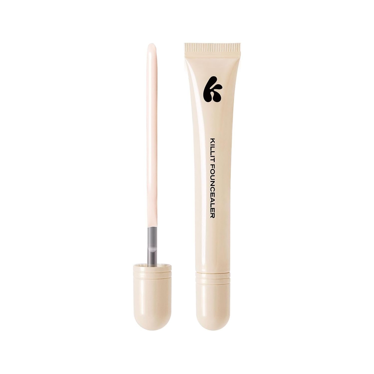 Killit Founcealer 17 Porcelain – Hybrid Foundation & Concealer with Built-In Spatula, High Coverage, Lightweight, Natural Finish, 10 ml – Made in Korea