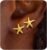 Gold Earrings for Women Trendy 14K Gold Plated Small Starfish Stud Earrings Dainty Lightweight Minimalist Simple Hypoallergenic Earrings Jewelry Gifts for Her
