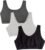 Fruit of the Loom Women’s Multi-Pack Tank Top Style Sports Bra