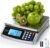 ATOGOU 66lb Food Scale, Commercial Kitchen Scale with Price Computing, Plug-in Usable, 0.05oz/1g, 304 Stainless Steel, for Cooking, Vegetables, Farm, Industry, Counting. LC300 Silver